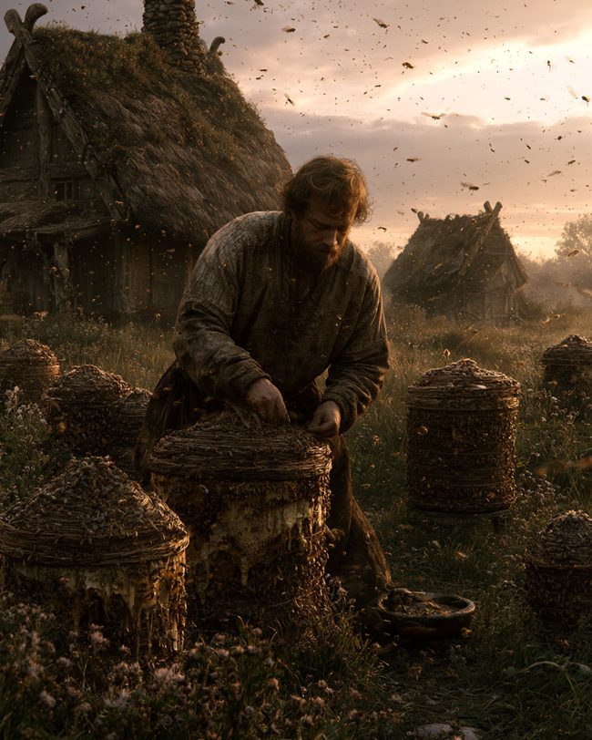 Honey and honeycomb – the basis for mead